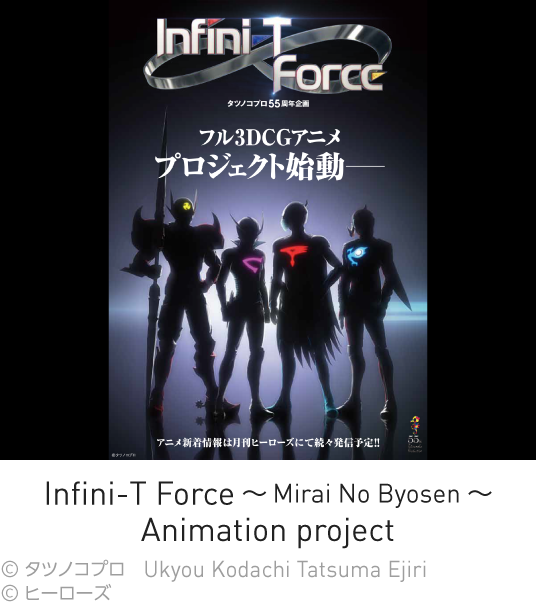 Infini-T Force～Mirai No Byosen～ Animation project