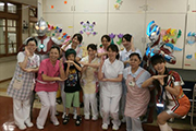 Visiting children's orphanages and a children's hospital in Iwate prefecture