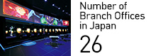 Number of Branch Offices in Japan: 26