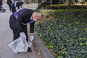 Participated in the “Autumn Regulation Awareness Campaign 2023” (cleanup activity) by Tokyo's Shibuya Ward